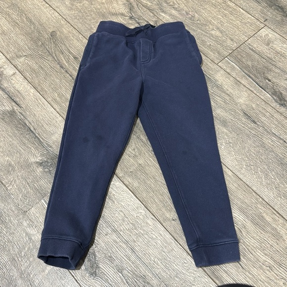 • Janie and Jack • Boys Set of 2 Jogger Pants Navy Blue Gray 6 - Picture 2 of 5